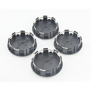 Trim Illusion - Gloss Black Replacement Officially Licensed Chevrolet Wheel Cap Set Chevrolet Silverado 1500, 15-24 Chevrolet Tahoe/Suburban, 2022 Chevrolet Silverado 1500 LTD 4 PCS