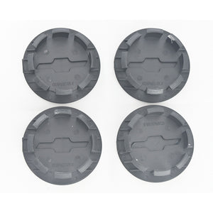 Trim Illusion - Gloss Black Replacement Officially Licensed Chevrolet Wheel Cap Set 13-24 Chevrolet Malibu, 13-20 Chevrolet Impala, 15-19 Chevrolet Cruze, 18-24 Chevrolet Equinox 4 PCS