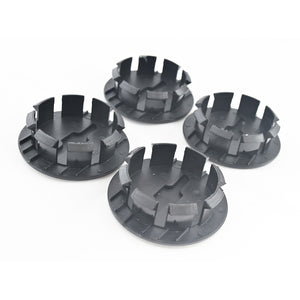 Trim Illusion - Gloss Black Replacement Officially Licensed Chevrolet Wheel Cap Set 13-24 Chevrolet Malibu, 13-20 Chevrolet Impala, 15-19 Chevrolet Cruze, 18-24 Chevrolet Equinox 4 PCS