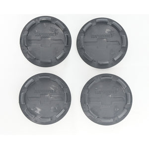 Trim Illusion - Gloss Black Replacement Officially Licensed Chevrolet Wheel Cap Set 10-17 Chevrolet Equinox, 15-24 Chevrolet Colorado, 18-23 Chevrolet Traverse, 19-24 Chevrolet Blazer 4 PCS
