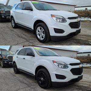 Trim Illusion - Mesh Gloss Black Tape-on Patented Grille Overlay 16-17 Chevrolet Equinox L/LS/LT/LTZ 2 PCS