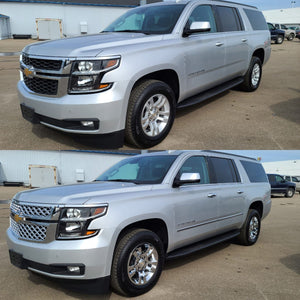 Trim Illusion - Chrome Patented Snap-on W/Tape Patented Door Handle Cover for Chevrolet/GMC Models 8 PCS (DH226)