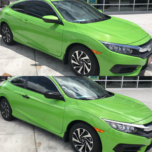 Trim Illusion - Gloss Black Patented Snap-on W/Tape Patented Door Handle Cover 16-21 Honda Civic W/ or W/O Smart Key 10 PCS