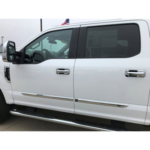 Trim Illusion - Chrome Tape-on Side Body Panel Molding 4 PCS (CM005)
