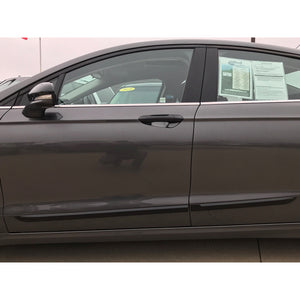 Trim Illusion - Gloss Black Tape-on Side Body Panel Molding 4 PCS (CM6004BLKS)
