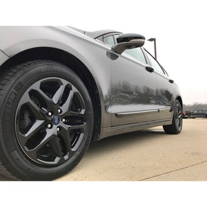 Trim Illusion - Gloss Black Tape-on Side Body Panel Molding 4 PCS (CM6004BLKS)