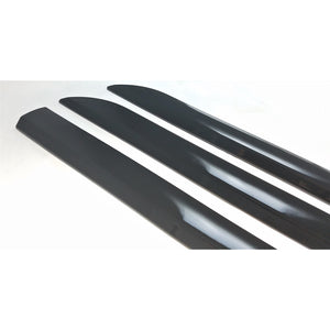 Trim Illusion - Gloss Black Tape-on Side Body Panel Molding 4 PCS (CM6004BLKS)