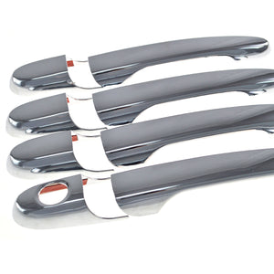 Trim Illusion - Chrome Tape-on Patented Door Handle Cover 06-12 Chevrolet Impala, 07-10 Chevrolet Cobalt No Smart Key 8 PCS