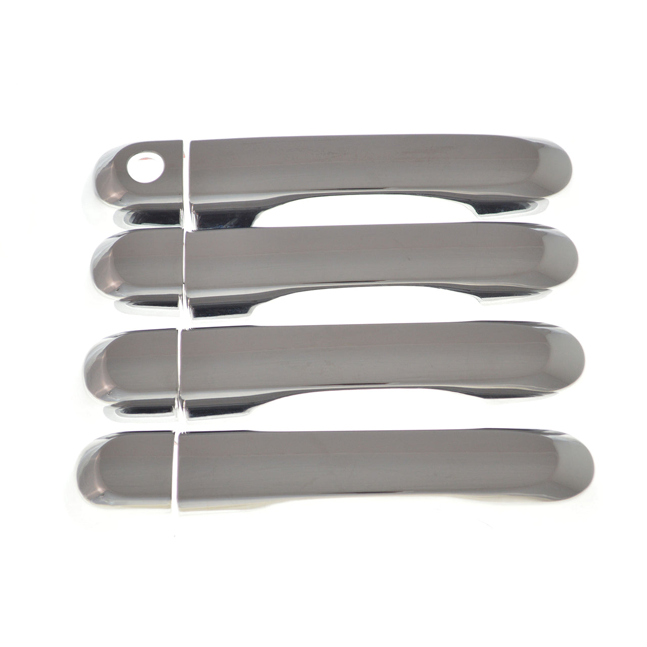 Trim Illusion - Chrome Tape-on Patented Door Handle Cover 15-23 Jeep Renegade No Smart Key 8 PCS