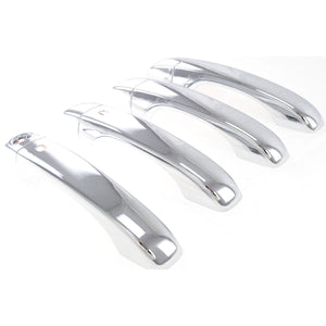 Trim Illusion - Chrome Patented Snap-on Patented Door Handle Cover 11-23 Chrysler 300, 11-14 Chrysler 200, 13-20 Dodge Journey No Smart Key 8 PCS