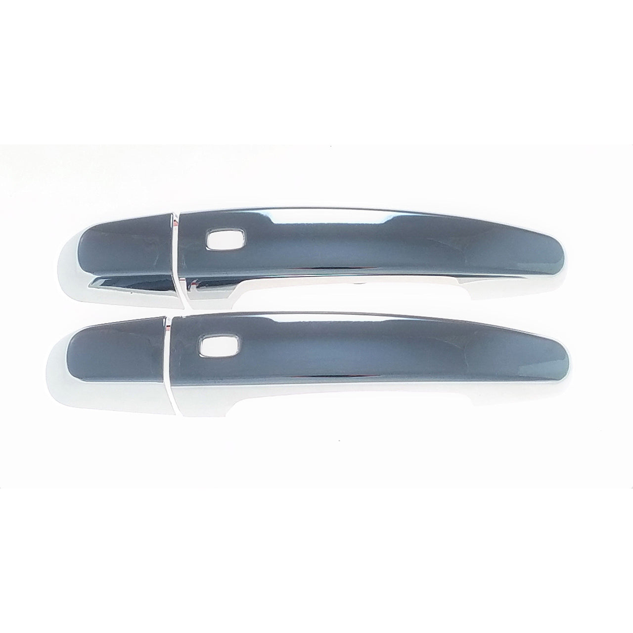 Trim Illusion - Chrome Patented Snap-on W/Tape Patented Door Handle Cover 16-24 Chevrolet Camaro W/ Smart Key 4 PCS