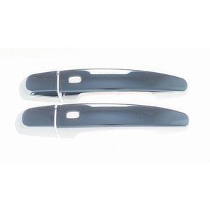 Trim Illusion - Chrome Patented Snap-on W/Tape Patented Door Handle Cover 16-24 Chevrolet Camaro W/ Smart Key 4 PCS