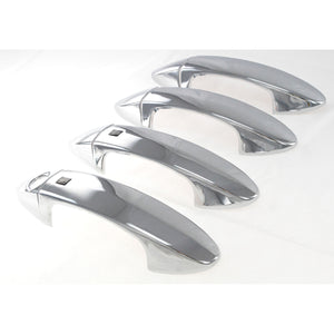 Trim Illusion - Chrome Tape-on Patented Door Handle Cover 11-19 Ford Fiesta No Smart Key 8 PCS