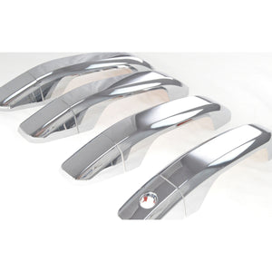 Trim Illusion - Chrome Patented Snap-on W/Tape Patented Door Handle Cover for Chevrolet/GMC Models 8 PCS (DH226)