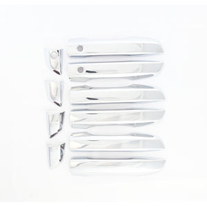 Trim Illusion - Chrome Patented Snap-on W/Tape Patented Door Handle Cover 16-21 Honda Civic W/ or W/O Smart Key 10 PCS