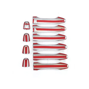 Trim Illusion - Chrome Tape-on Patented Door Handle Cover 14-16 Honda CR-V, 14-15 Honda Civic W/ or W/O Smart Key 8 PCS
