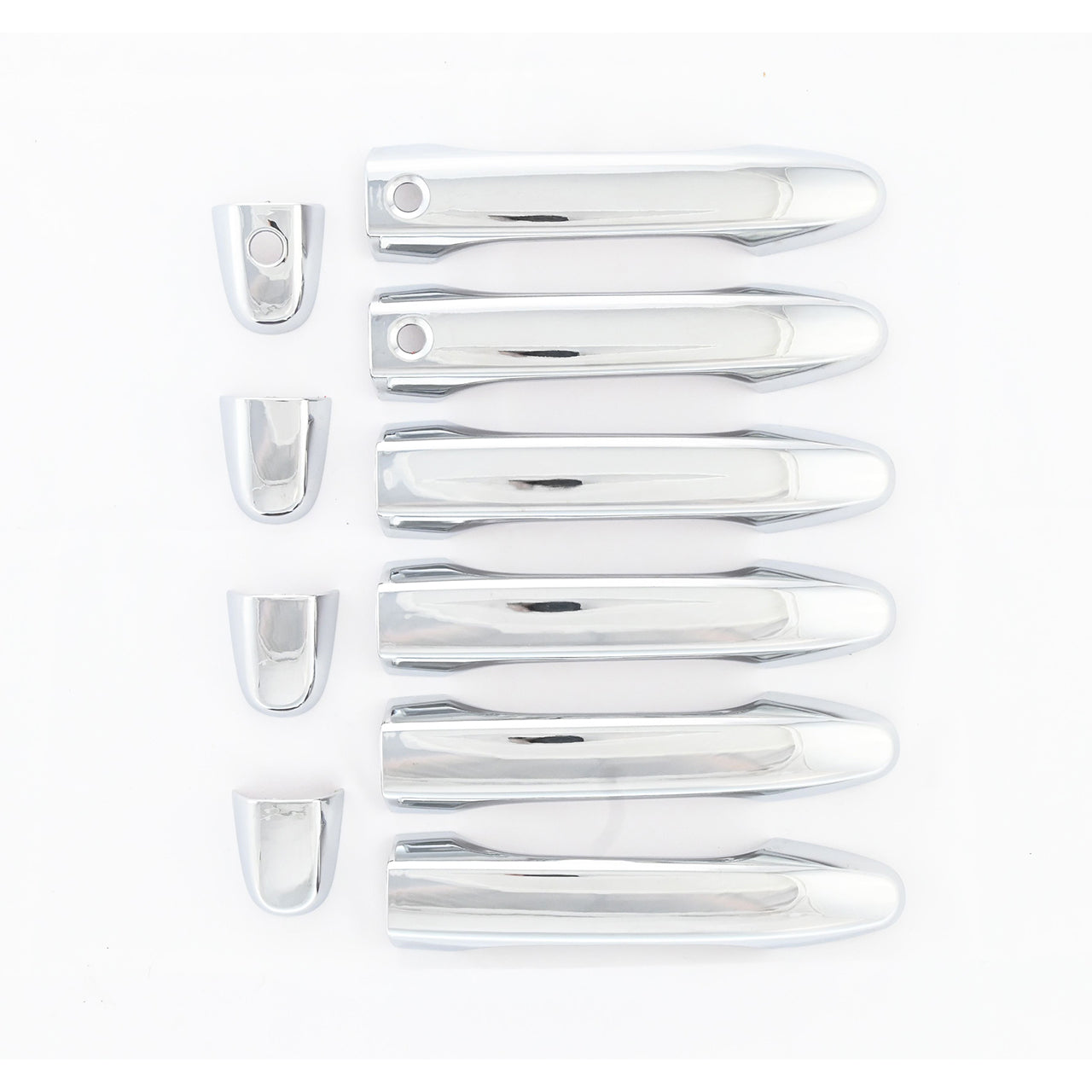 Trim Illusion - Chrome Tape-on Patented Door Handle Cover 14-16 Honda CR-V, 14-15 Honda Civic W/ or W/O Smart Key 8 PCS