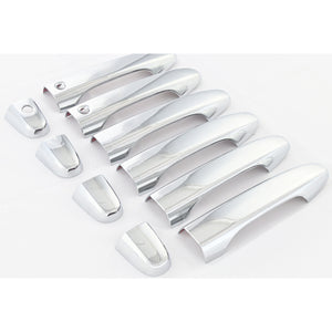 Trim Illusion - Chrome Tape-on Patented Door Handle Cover 14-16 Honda CR-V, 14-15 Honda Civic W/ or W/O Smart Key 8 PCS