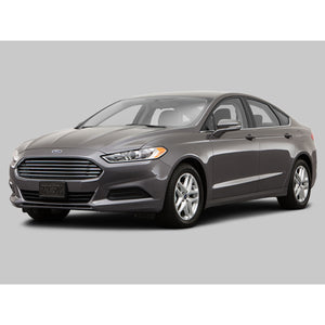 Trim Illusion - Chrome Patented Snap-on W/Tape Patented Door Handle Cover 13-20 Ford Fusion, 15-24 Ford Edge Works over Keyless Sensors 8 PCS