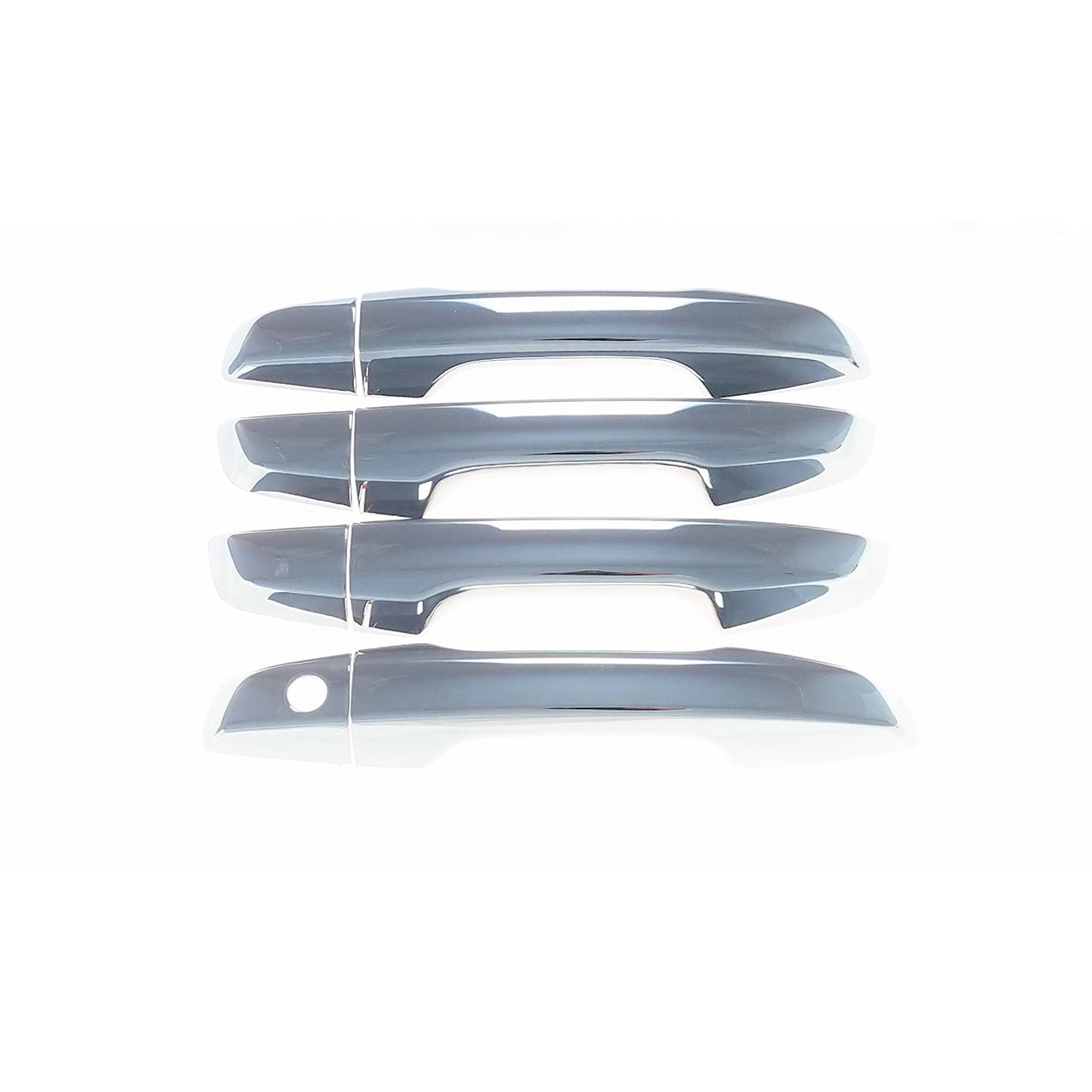 Trim Illusion - Chrome Patented Snap-on W/Tape Patented Door Handle Cover 17-22 Honda CR-V No Smart Key 8 PCS