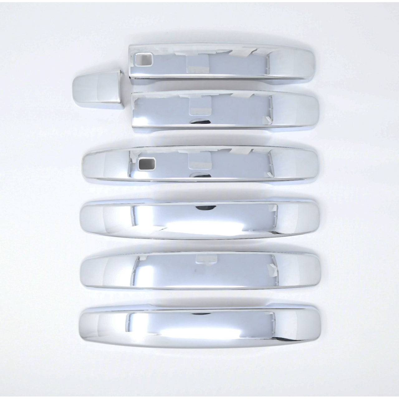 Trim Illusion - Chrome Patented Snap-on W/Tape Patented Door Handle Cover 20-23 Kia Soul/Soul EV W/ or W/O Smart Key 7 PCS