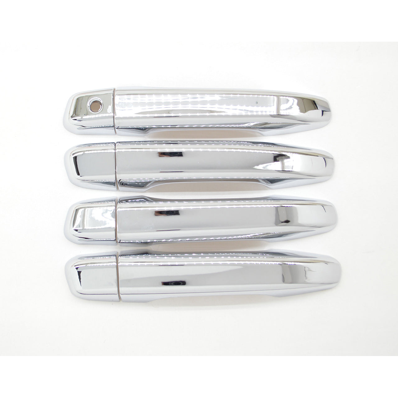 Trim Illusion - Chrome Patented Snap-on W/Tape Patented Door Handle Cover 18-24 Honda Accord, 19-22 Honda Insight No Smart Key 8 PCS