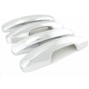 Trim Illusion - Chrome Patented Snap-on W/Tape Patented Door Handle Cover 18-24 Ford Expedition, 18-24 Lincoln Navigator Works over Keyless Sensors 4 PCS