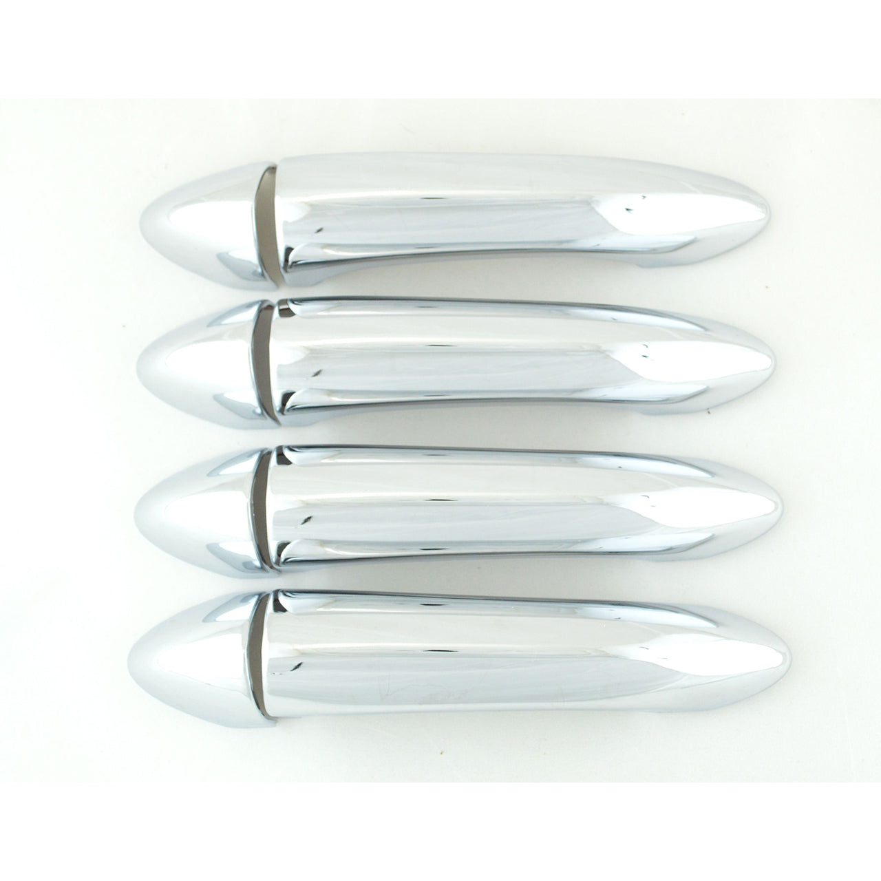Trim Illusion - Chrome Patented Snap-on W/Tape Patented Door Handle Cover for Chevrolet/Buick Models 8 PCS (DH308)
