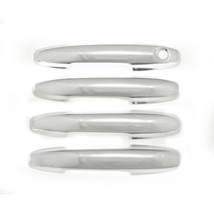 Trim Illusion - Chrome Patented Snap-on W/Tape Patented Door Handle Cover 20-24 Ford Escape Works over Keyless Sensors 4 PCS