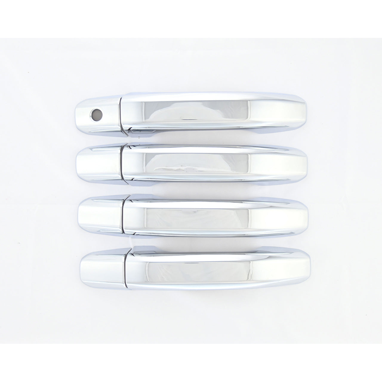 Trim Illusion - Chrome Patented Snap-on W/Tape Patented Door Handle Cover for Chevrolet/GMC Models 8 PCS (DH315)