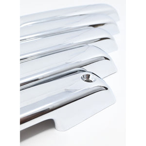 Trim Illusion - Chrome Patented Snap-on W/Tape Patented Door Handle Cover 21-24 Ford Bronco No Smart Key 5 PCS