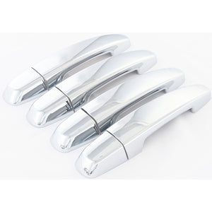 Trim Illusion - Chrome Patented Snap-on W/Tape Patented Door Handle Cover 13-20 Chevrolet Impala No Smart Key 8 PCS