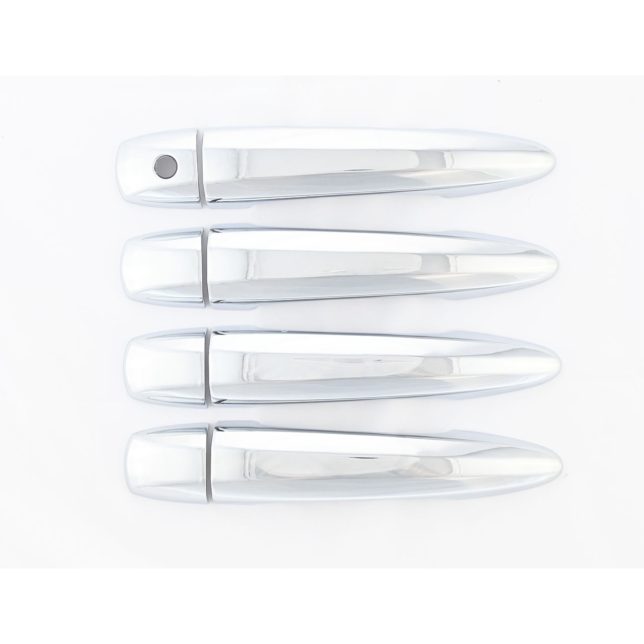 Trim Illusion - Chrome Patented Snap-on W/Tape Patented Door Handle Cover 20-23 Nissan Sentra, 21-23 Nissan Rogue, 22-23 Nissan Pathfinder No Smart Key 8 PCS