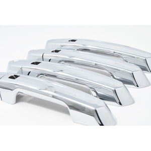 Trim Illusion - Chrome Patented Snap-on W/Tape Patented Door Handle Cover 15-19 Cadillac ATS/CTS, 16-20 Cadillac CT6, 19-24 Cadillac XT4, 20-24 Cadillac XT6/CT4, 17-24 Cadillac XT5 All doors W/Smart key 8 PCS