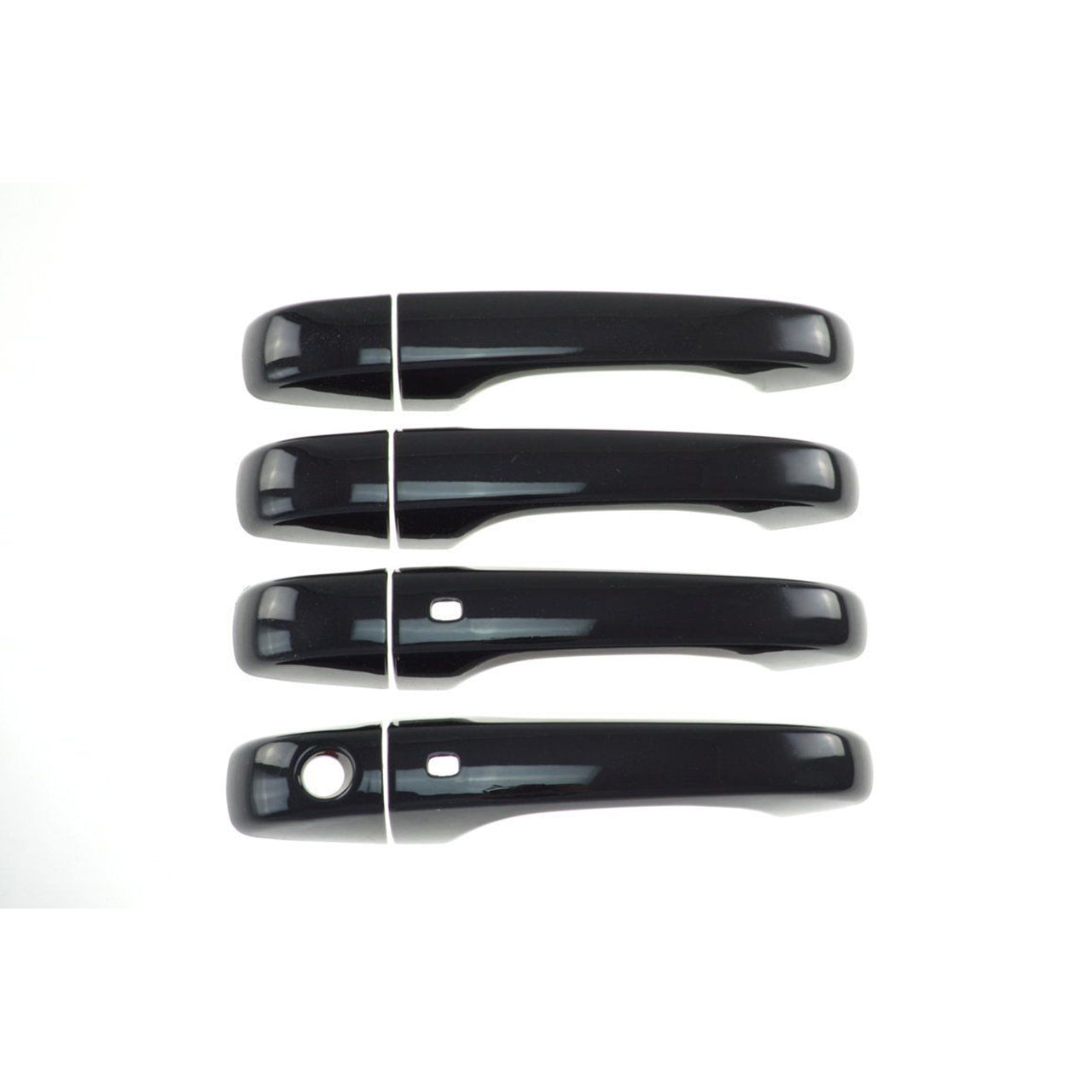 Trim Illusion - Gloss Black Patented Snap-on W/Tape Patented Door Handle Cover 11-23 Chrysler 300, 11-14 Chrysler 200, 13-20 Dodge Journey W/ Smart Key 8 PCS