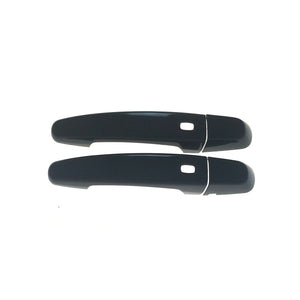 Trim Illusion - Gloss Black Patented Snap-on W/Tape Patented Door Handle Cover 16-24 Chevrolet Camaro W/ Smart Key 4 PCS
