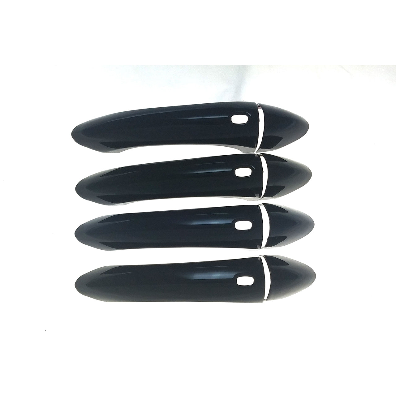 Trim Illusion - Gloss Black Tape-on Patented Door Handle Cover 16-19 Chevrolet Cruze, 21-23 Chevrolet Trailblazer, 22-23 Chevrolet Bolt EUV/Bolt EV, 17-19 Buick LaCrosse, 17-20 Buick Envision W/ Smart Key 8 PCS