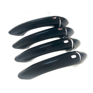 Trim Illusion - Gloss Black Tape-on Patented Door Handle Cover 16-19 Chevrolet Cruze, 21-23 Chevrolet Trailblazer, 22-23 Chevrolet Bolt EUV/Bolt EV, 17-19 Buick LaCrosse, 17-20 Buick Envision W/ Smart Key 8 PCS