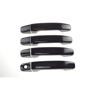 Trim Illusion - Gloss Black Patented Snap-on W/Tape Patented Door Handle Cover 15-22 Chevrolet Colorado, 15-22 GMC Canyon No Smart Key 8 PCS