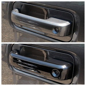 Trim Illusion - Gloss Black Patented Snap-on W/Tape Patented Door Handle Cover 15-20 Ford F-150, 17-22 Ford F-250 Super Duty/F-350 Super Duty W/ or W/O Smart Key 6 PCS