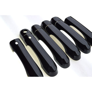 Trim Illusion - Gloss Black Tape-on Patented Door Handle Cover 15-23 Jeep Renegade W/ or W/O Smart Key 10 PCS