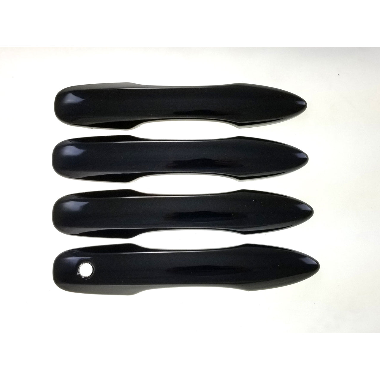 Trim Illusion - Gloss Black Patented Snap-on W/Tape Patented Door Handle Cover for Toyota/Subaru Models 4 PCS (DH6284BLK)