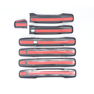 Trim Illusion - Gloss Black Patented Snap-on W/Tape Patented Door Handle Cover 20-23 Kia Soul/Soul EV W/ or W/O Smart Key 5 PCS