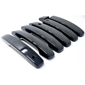 Trim Illusion - Gloss Black Patented Snap-on W/Tape Patented Door Handle Cover 20-23 Kia Soul/Soul EV W/ or W/O Smart Key 5 PCS