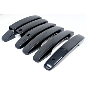 Trim Illusion - Gloss Black Patented Snap-on W/Tape Patented Door Handle Cover 20-23 Kia Soul/Soul EV W/ or W/O Smart Key 5 PCS
