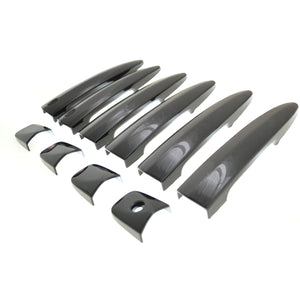 Trim Illusion - Gloss Black Patented Snap-on W/Tape Patented Door Handle Cover 13-23 Nissan LEAF, 13-19 Nissan Sentra W/ or W/O Smart Key 10 PCS