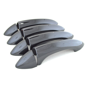 Trim Illusion - Gloss Black Patented Snap-on W/Tape Patented Door Handle Cover for Chevrolet/Buick Models 8 PCS (DH6308BLK)