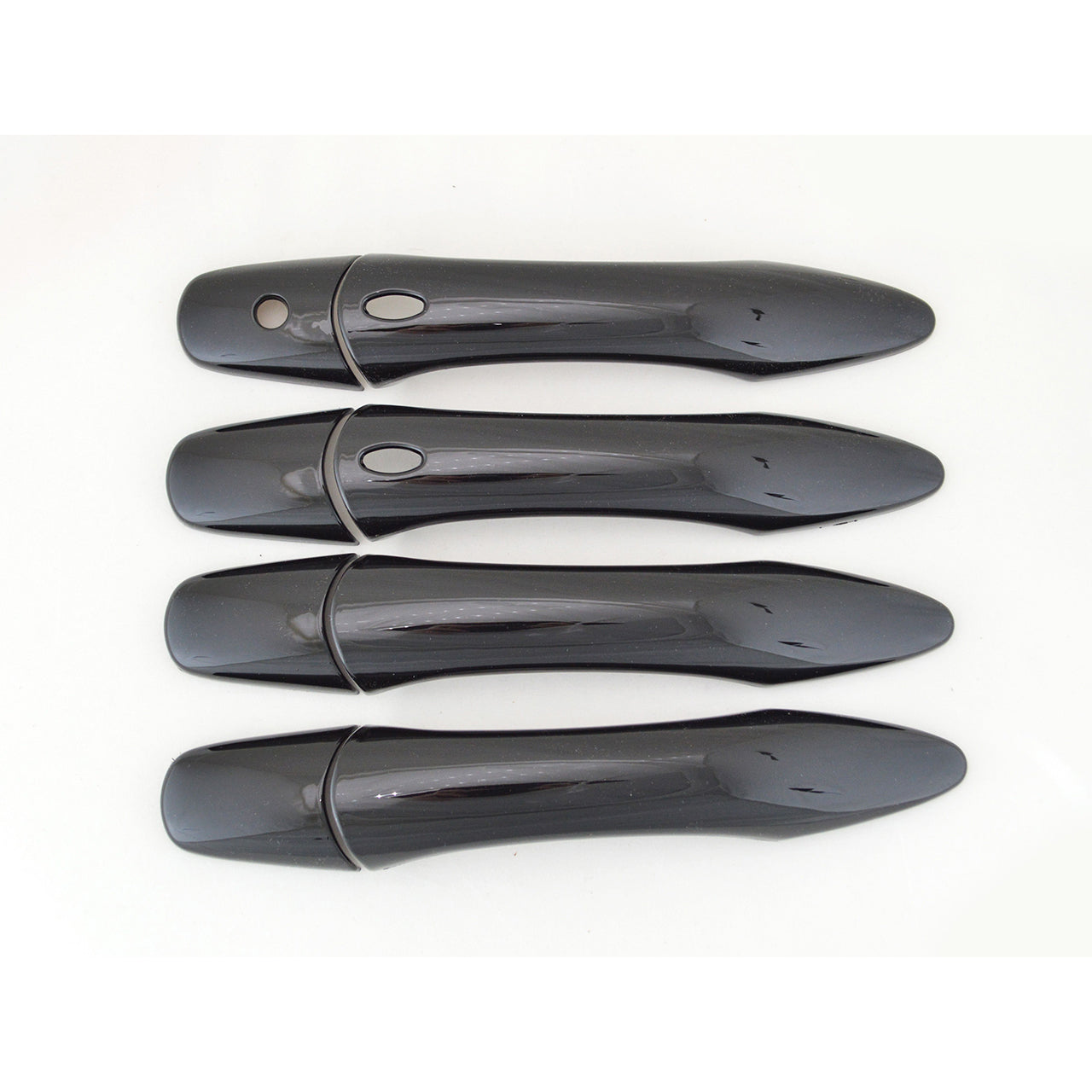 Trim Illusion - Gloss Black Patented Snap-on W/Tape Patented Door Handle Cover 14-20 INFINITI QX60/QX70/QX80, 17-23 Nissan Armada W/ Smart Key 8 PCS