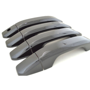 Trim Illusion - Gloss Black Patented Snap-on W/Tape Patented Door Handle Cover for Chevrolet/GMC Models 8 PCS (DH6315BLK)