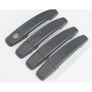 Trim Illusion - Gloss Black Patented Snap-on W/Tape Patented Door Handle Cover for Chevrolet/Buick Models 8 PCS (DH6321BLK)
